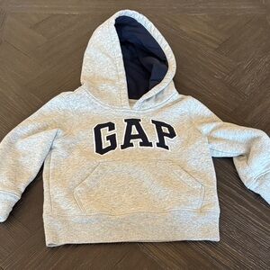 Gap hoodie, sweatshirt, grey, size 2, casual, classic, cotton, christmas gifts